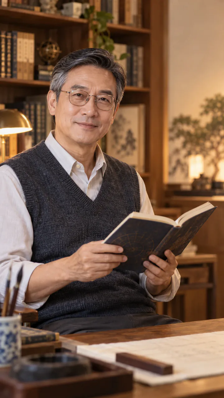 命盤老師，好運開講 AI 虛擬角色